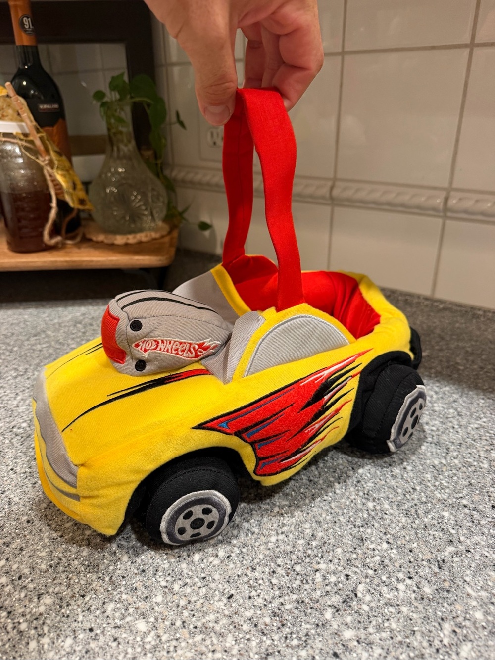 Hot Wheels Hot Rod Multi-Use Plush Bucket